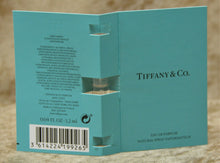 Load image into Gallery viewer, Tiffany &amp; Co. Eau De Parfum 1 X SAMPLES 0.04 0Z 1.2 ml EACH