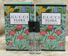 Load image into Gallery viewer, GUCCI FLORA GORGEOUS JASMINE EAU DE PARFUM 2 x SAMPLE 0.05 FL. OZ 1.5 ML EACH.
