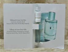 Load image into Gallery viewer, TIFFFANY &amp; LOVE FOR HER EAU DE PARFUM 1 x SAMPLE 0.0 4FL. OZ 1.2 ML EACH