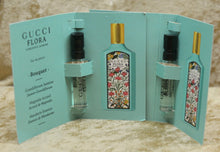 Load image into Gallery viewer, GUCCI FLORA GORGEOUS JASMINE EAU DE PARFUM 2 x SAMPLE 0.05 FL. OZ 1.5 ML EACH.