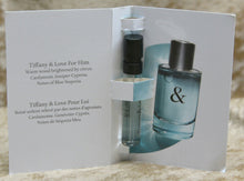 Load image into Gallery viewer, TIFFANY &amp; LOVE FOR HIM EAU DE TOILETTE 1 x SAMPLES 0.04 FL. OZ. 1.2 ML SPRAY