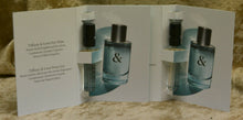 Load image into Gallery viewer, TIFFANY &amp; LOVE FOR HIM EAU DE TOILETTE 2 x SAMPLES 0.04 FL. OZ. 1.2 ML SPRAY