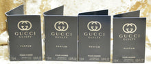 Load image into Gallery viewer, GUCCI GUILTY POUR HOMME PARFUM 4 x SAMPLES 0.06 FL. OZ. 1.5 ML SPRAY